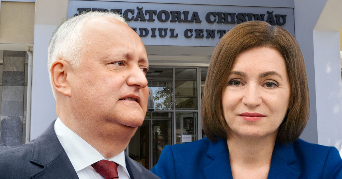 Суд вынесет решение о приемлемости иска Додона против Санду по делу о чести. Коллаж: Point.md