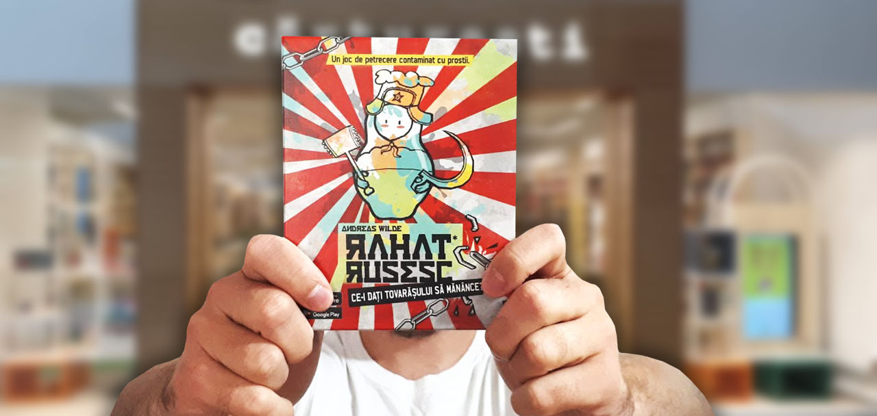 В Молдове с сайта книжной сети удалили карточную игру Rahat rusesc.