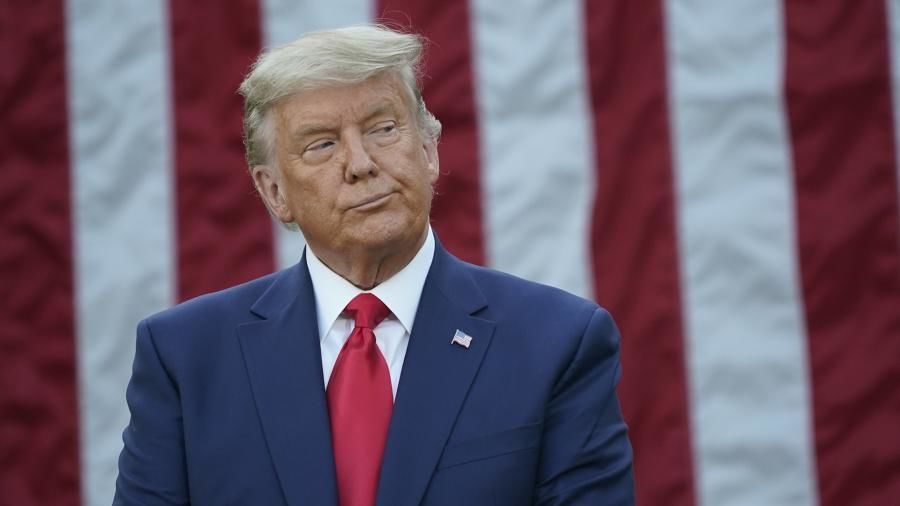 Экс-президента США Дональд Трамп.