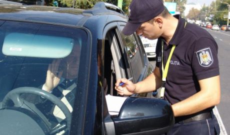 1200 de persoane reţinute la volan fără permis de conducere. Foto: igp.gov.md