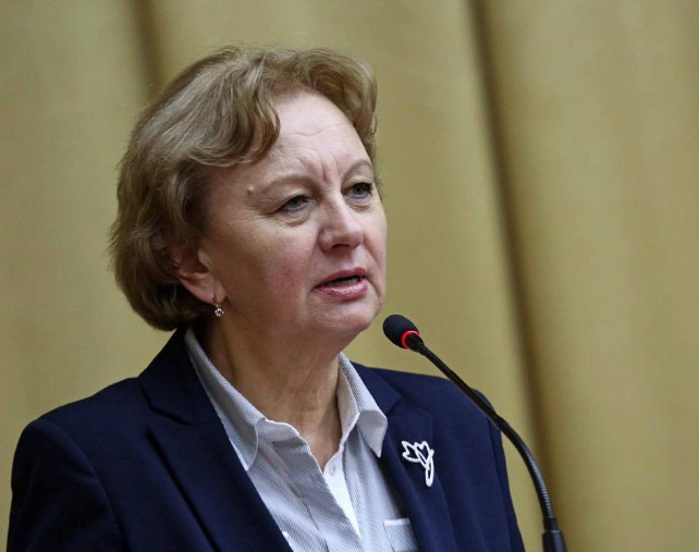 Председатель Партии социалистов Зинаида Гречаный.