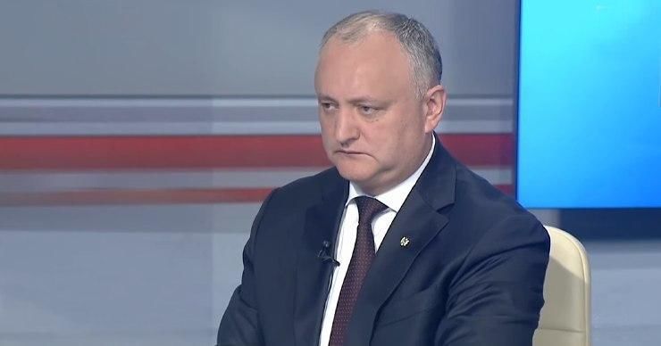Президент Республики Молдова Игорь Додон.