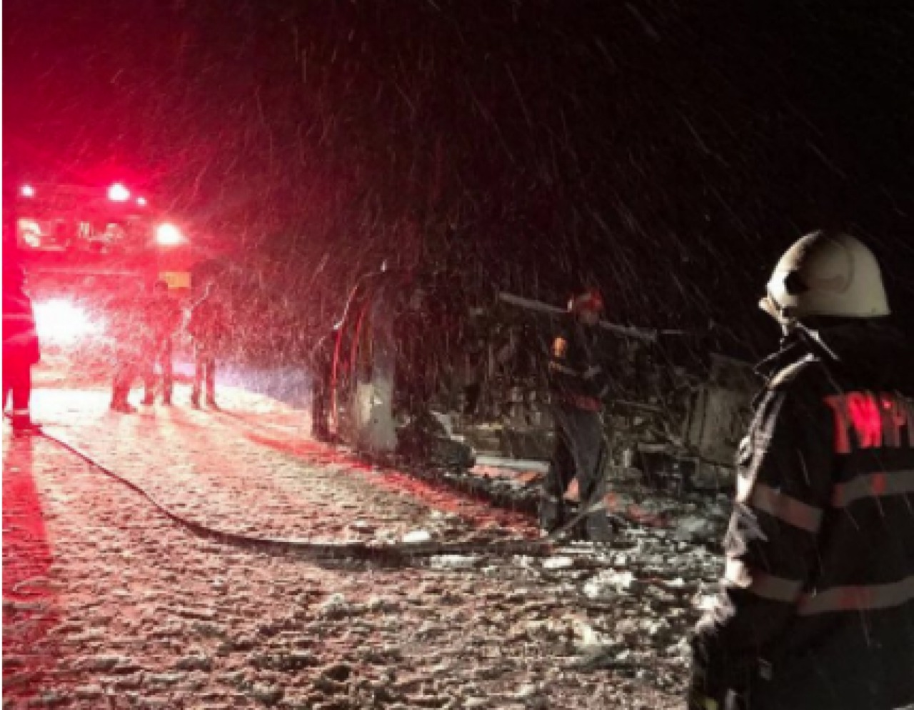 Noi detalii despre accidentul cu implicarea unui microbuz cu cetăţeni din Republica Moldova, răsturnat la Creţeşti.
