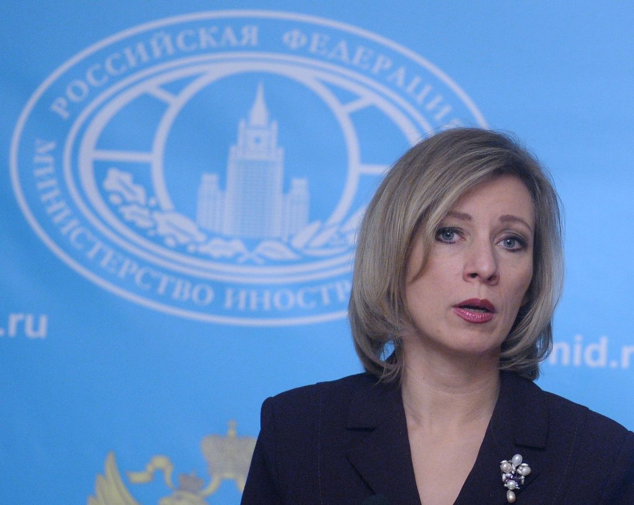 Официальный представитель МИД РФ Мария Захарова.