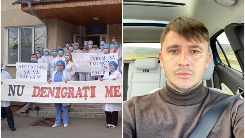Врачи из Теленешт попросили актера Эмилиана Крецу принести им извинения.