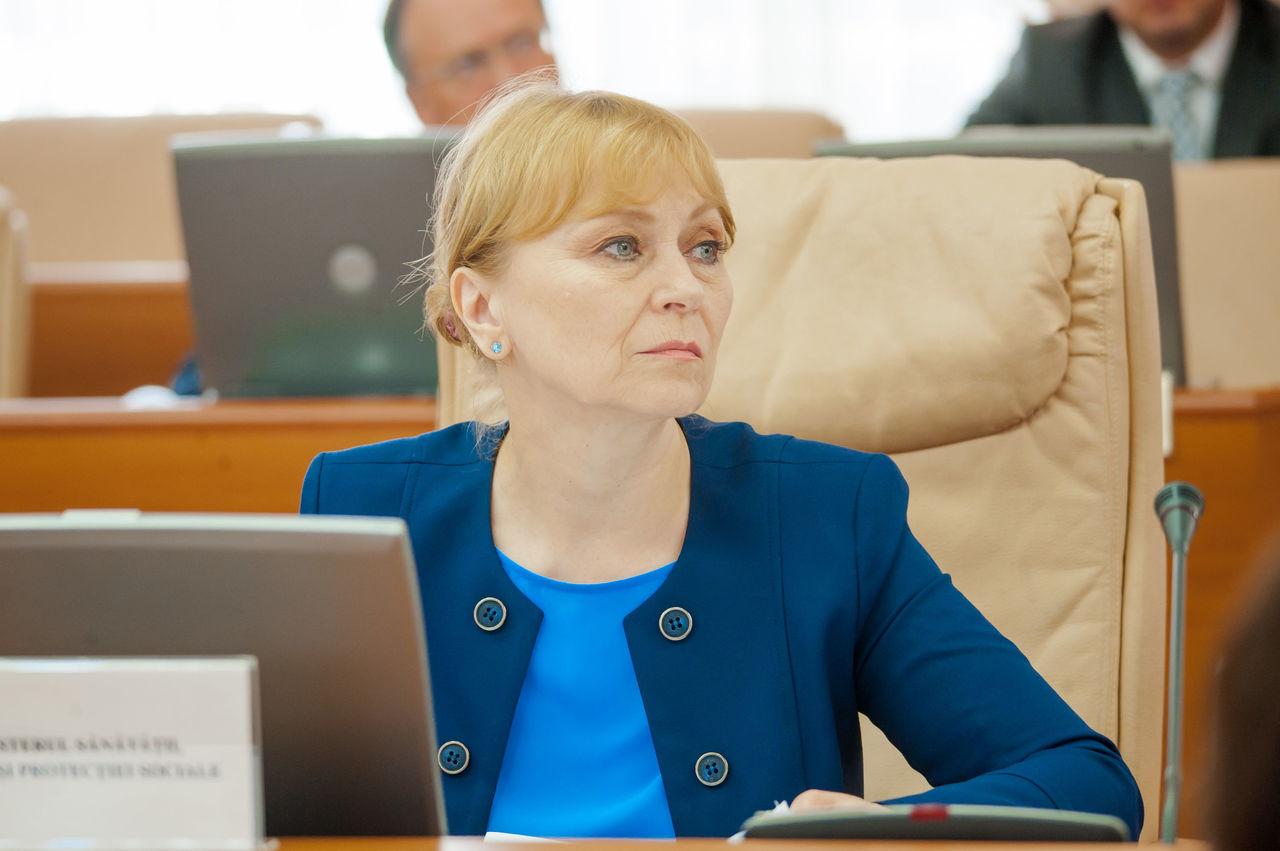 Глава министерства здравоохранения Алла Немеренко. Фото: Point.md.