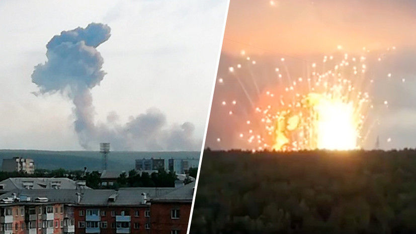 Стала известна причина взрыва на складе боеприпасов в Красноярском крае.