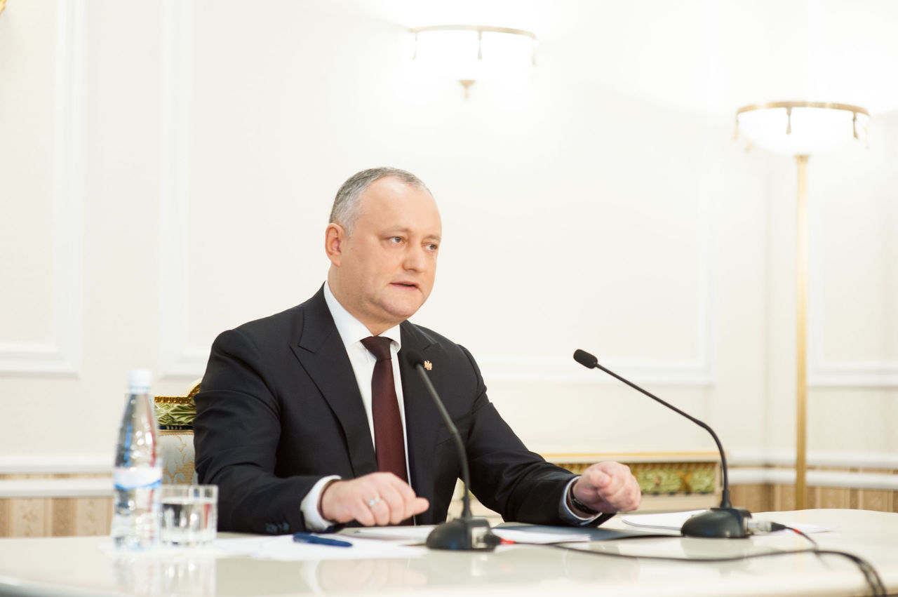 Президент Республики Молдова Игорь Додон.