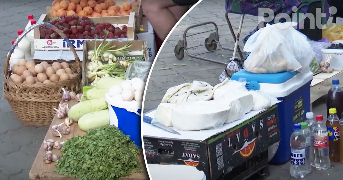 Produse perisabile, vândute pe stradă în plină caniculă: Autoritățile avertizează asupra riscurilor.