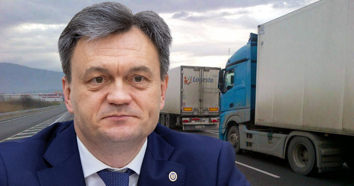 Грузоперевозчики призвали Речана решить проблему проезда через границу с Румынией. Коллаж: Point.md