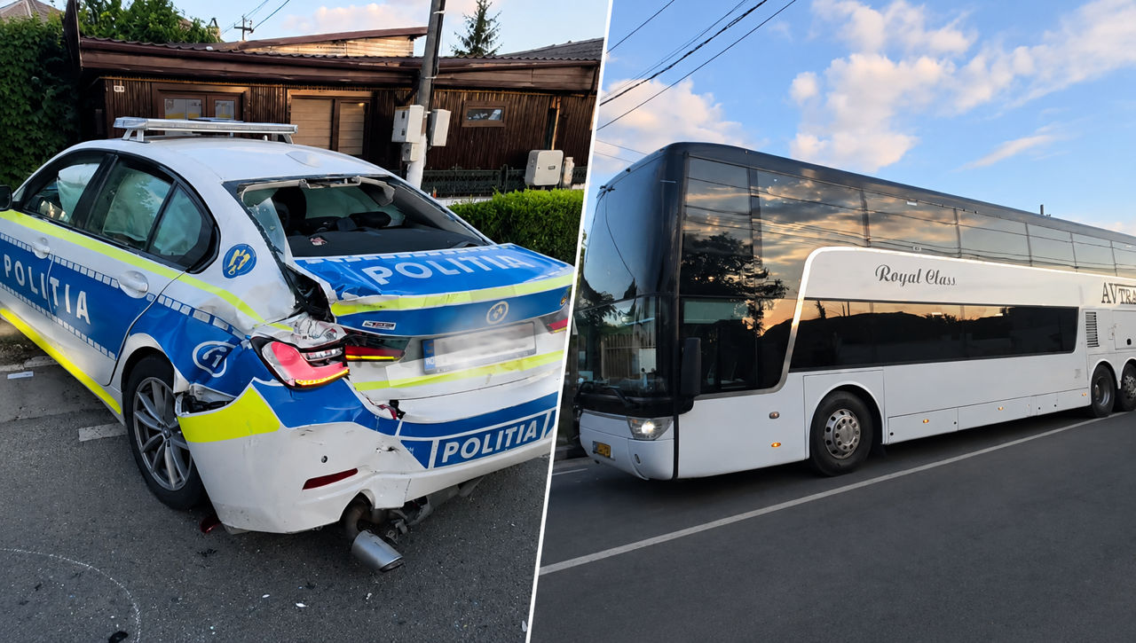 МИД: В автобусе, попавшем в ДТП в Констанце, находилось около 70 граждан Молдовы.