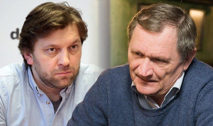 Депутат от блока ACUM Думитру Алайба и бывший вице-премьер, экс-министр экономики Молдовы Александр Муравский.
