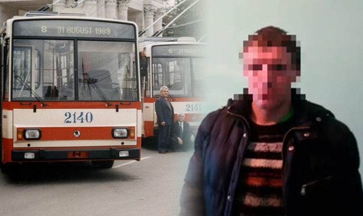 Autorul alertei false cu bombă de la Parcul de Troleibuze, reţinut. Foto: Politia Capitalei
