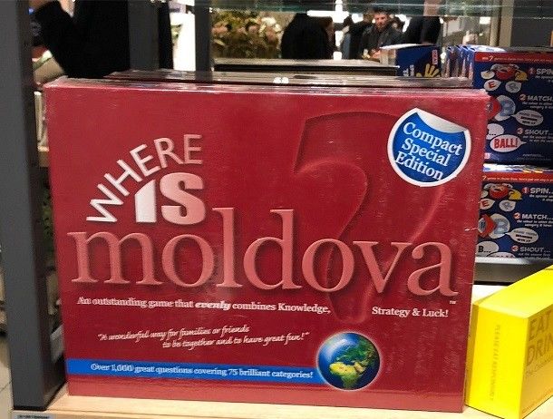 Популярная британская настольная игра «Где находится Молдова?/ Where is Moldova?» отметила десять лет с начала продаж.