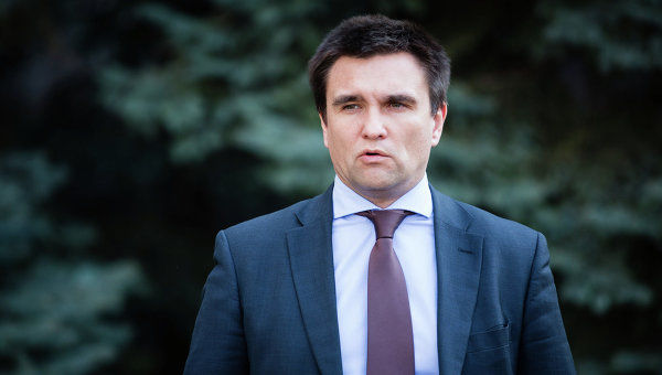 Министр иностранных дел Украины Павел Климкин.