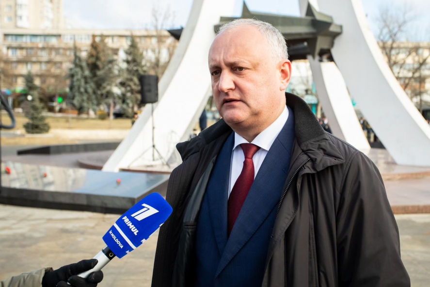 Додон: Молдова скатывается к тому, чтобы попасть в список недружественных стран РФ.