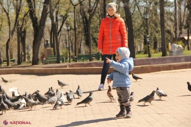 Începând de marți, în capitală vom avea +18 grade în termometre, iar în sudul țării +20. Foto: ziarulnational.md