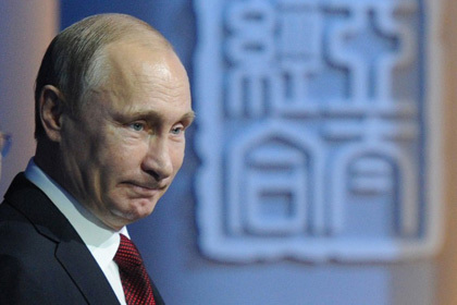 Проявление нежности от мужчины из стали. Путин действительно модель для подражания.