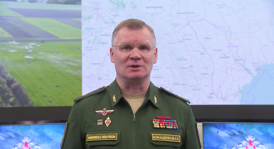 Официальный представитель Минобороны России генерал-майор Игорь Конашенков.