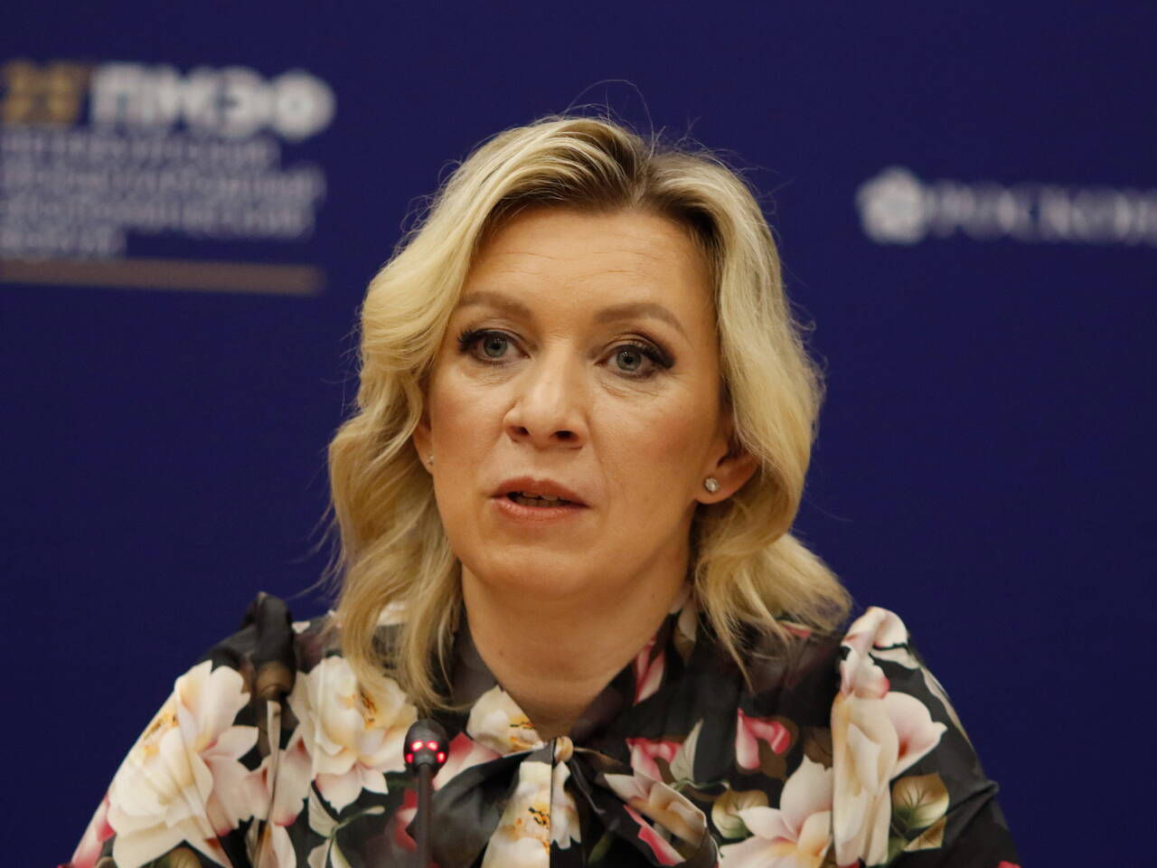 Официальный представитель МИД РФ Мария Захарова.
