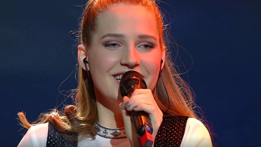 Ana Munteanu, căștigătoarea concursului Vocea României.