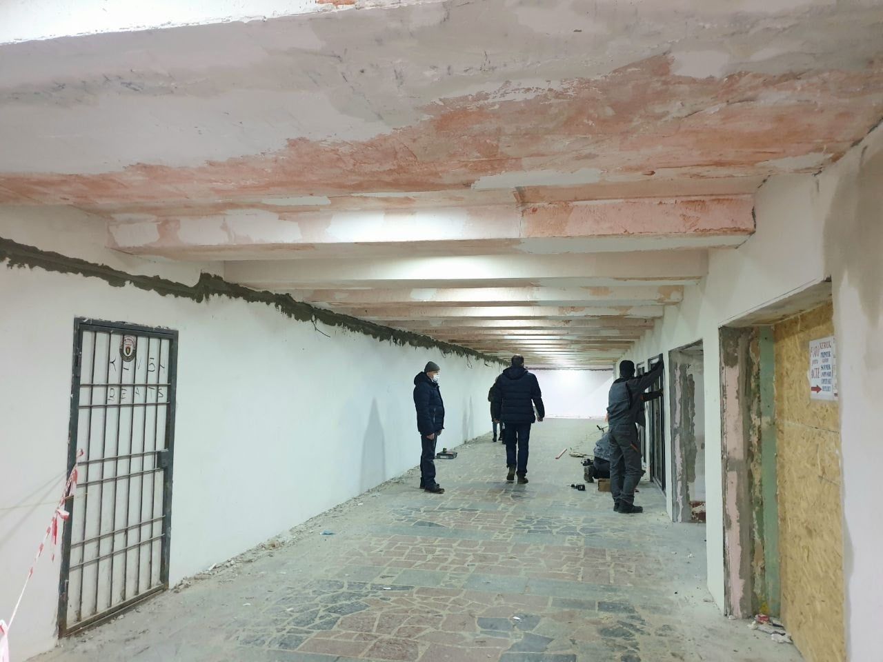 В столичном секторе Буюканы начался ремонт подземного перехода.