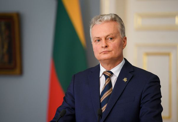 Президент Литвы Гитанас Науседа.