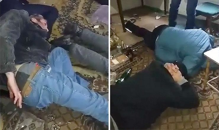 Задержанных доставили в Инспекторат полиции Буюкан для дачи показаний.