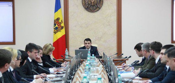 Parlamentul a luat act de demisia Guvernului. Foto: gov.md