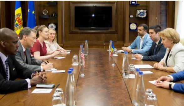 Гречаный провела встречу с заместителем помощника госсекретаря США.
