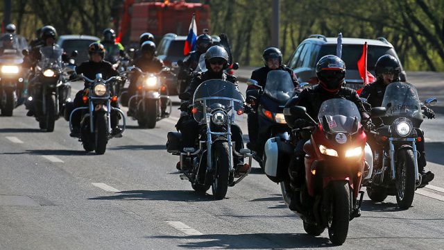 «Ночным волкам» удалось попасть в Европу.