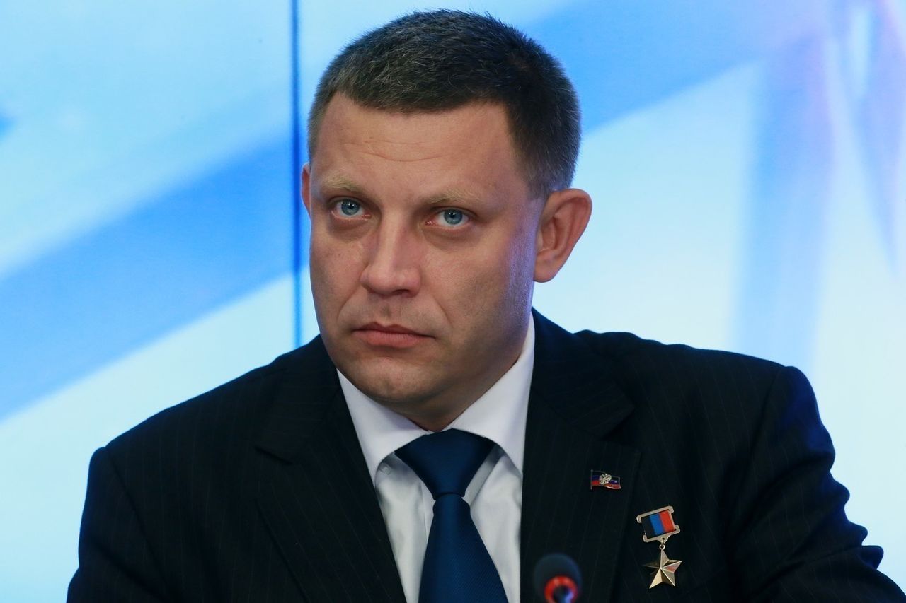 Глава Донецкой Народной Республики Александр Захарченко.