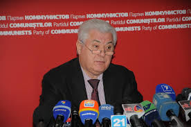 Vladimir Voronin, l-a comparat pe actualul ministru al Apărării cu o pernă. Foto: jc.md