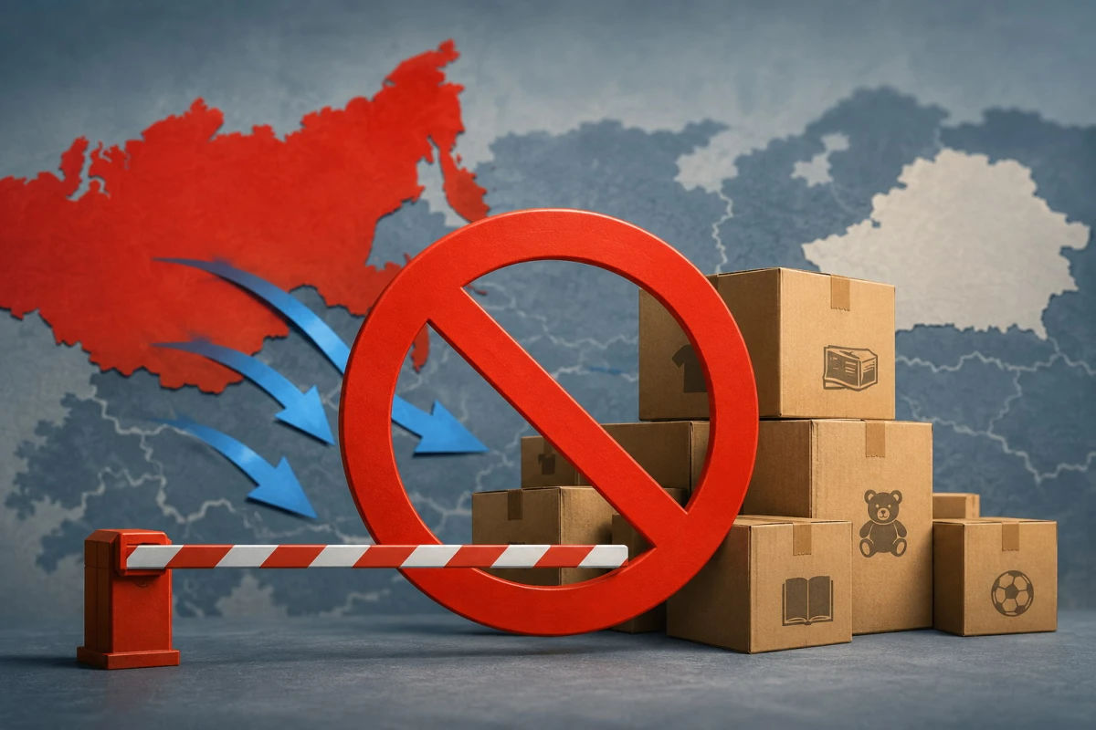 Letonia a interzis importul de cărți, haine și jucării produse în Rusia și Belarus.