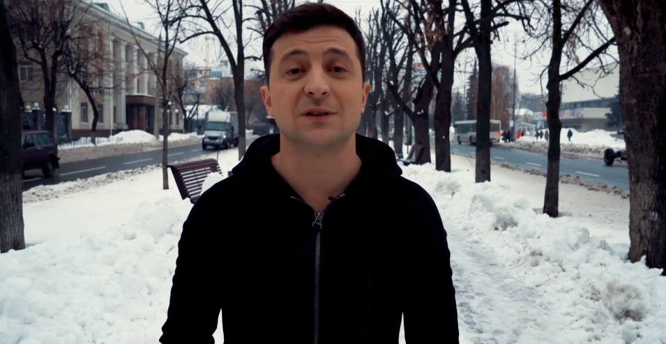 Украинский шоумен Владимир Зеленский.