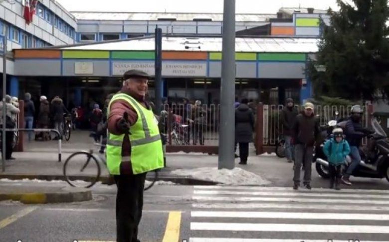 Drumul spre şcoală, sigur.  Campania lansată de IGP. Foto: prime.md
