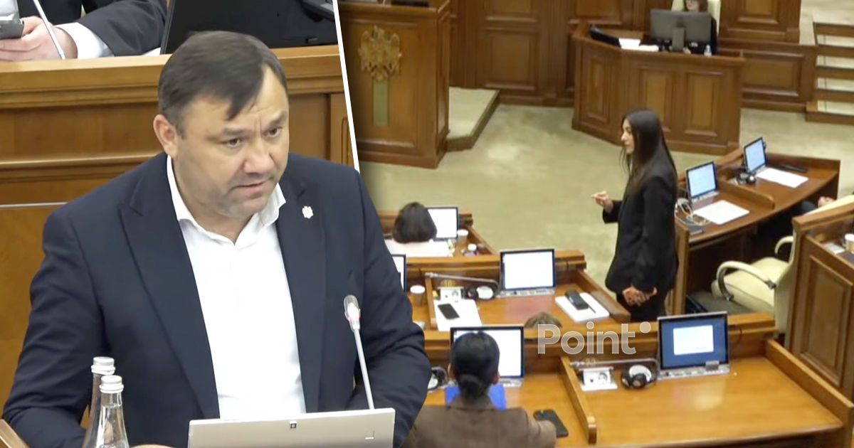 Deputata Olga Ursu a părăsit ședința Parlamentului după ce Grădinaru a trimis-o „la culcare”.