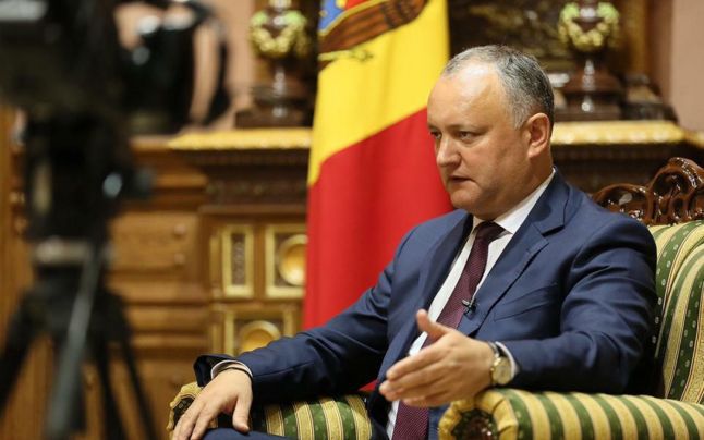 Igor Dodon promite că va lupta cu unioniştii.