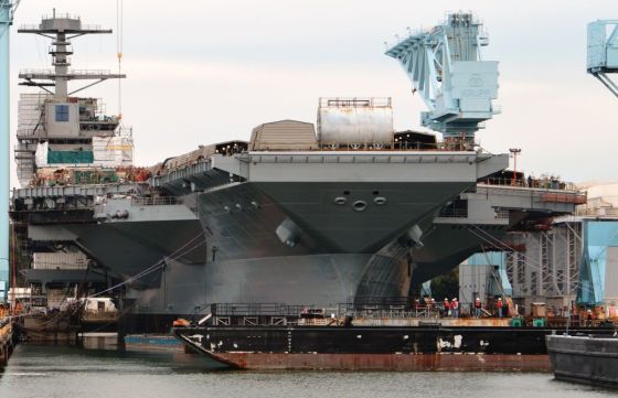 Тяжёлый американский авианосец Gerald R. Ford (CVN 78) успешно прошёл ходовые испытания.