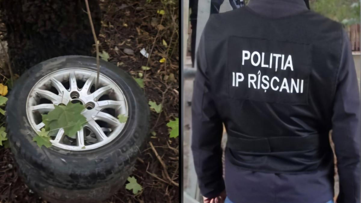 Un adolescent suspectat pentru o serie de furturi de roți, reținut în raionul Râșcani.