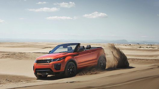 Evoque Convertible от обычных кабриолетов отличает лишь его вседорожность.