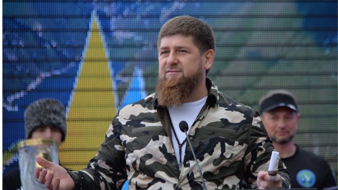 Глава Чечни Рамзан Кадыров.