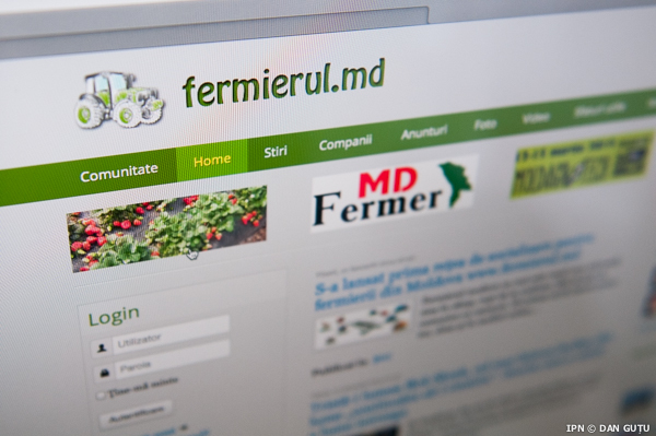 Портал fermierul.md поощряет молдавских фермеров быть активными, продвигать свою продукцию и быть современными. Фото: ipn.md