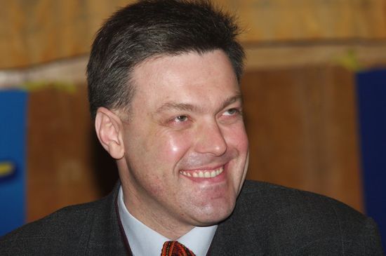«Мы обязательно победим», — заявил Тягнибок на съезде.