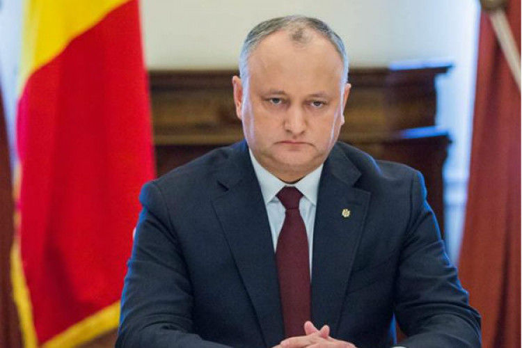 Лидер ПСРМ Игорь Додон.