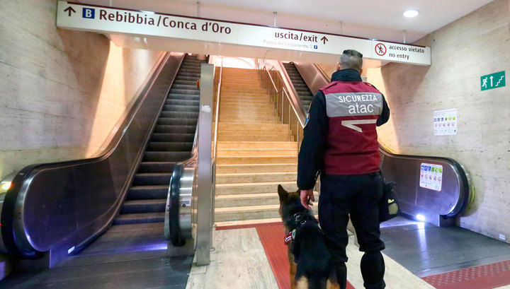 Работа нескольких веток метро в Риме приостановлена после землетрясения.