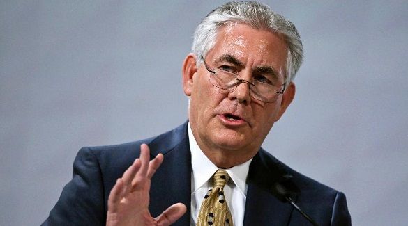 Госсекретарь США Рекс Тиллерсон.