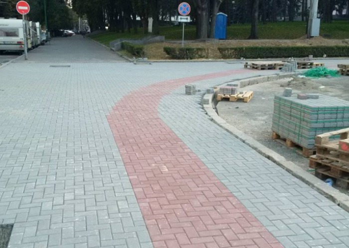 Chirtoacă, despre pista pentru bicicliști din PMAN. Foto: Oleg Poiată / Facebook.com