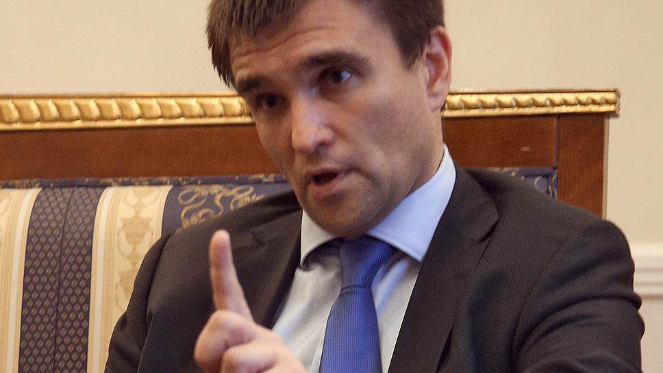 Министр иностранных дел Украины Павел Климкин.