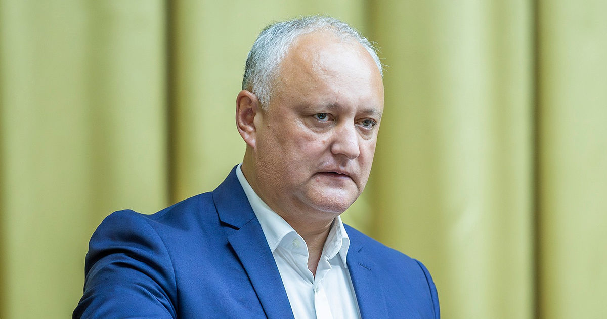 Dodon: În Moldova, opoziția trebuie să acționeze încă din ianuarie.